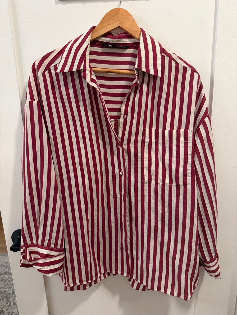 Zara Stripe Button-Down Shirt